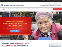 Tablet Screenshot of americanbible.org